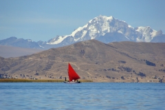 Bolivia - Lake Titicaca - fishing boat 29