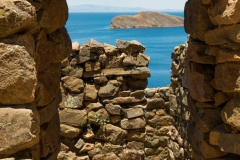 Bolivia - Lake Titicaca - Isla del Sol - ruins - Chinkana 49