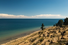 Bolivia - Lake Titicaca - Santiago de Okola - beach 53