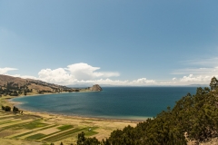 Bolivia - Lake Titicaca - Santiago de Okola - beach 43