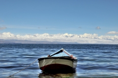 Bolivia - Lake Titicaca - fishing boat 26