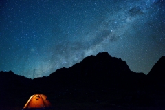 Bolivia - Apolobamba - night - camp 13