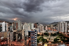 Bolivia - La Paz - Sopocachi - electric storm 11