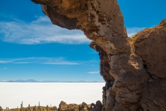 Bolivia - Salar de Uyuni - salt lake - coral arch - Isla Incahuasi 38