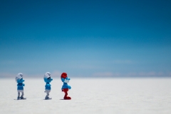Bolivia - Salar de Uyuni - salt lake - smurfs lost 32