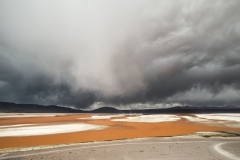 Bolivia - Laguna Colorada - storm clouds 51