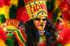 Bolivia - Oruro - carnival - dancer 1
