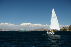 Bolivia - Lake Titicaca - Tiquina - sailing boat 26