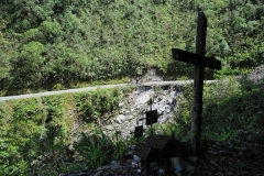 Bolivia - Yungas - death road - cyclists 36