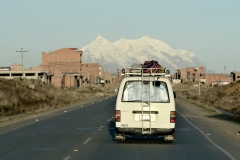 Bolivia - El Alto - minibus - Illimani 10