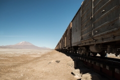 Bolivia - Salar de Chiguana - train 22