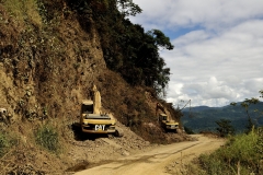 Bolivia - Alto Beni - road - construction 38